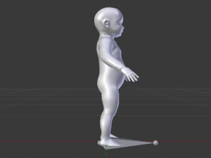 Baby Boy 3D Model