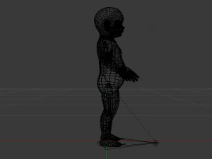 Baby Boy 3D Model