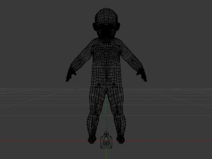 Baby Boy 3D Model