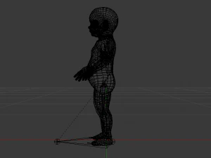Baby Boy 3D Model