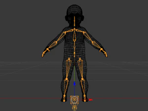 Baby Boy 3D Model
