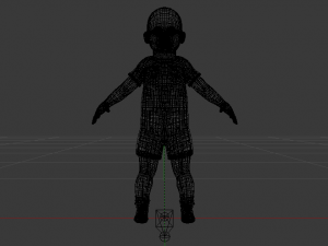 Baby Girl Modello 3D