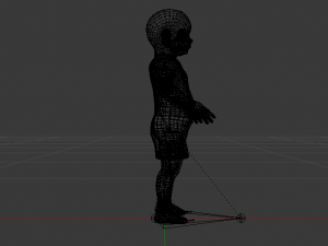 Baby Girl Modello 3D