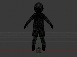 Baby Girl Modello 3D