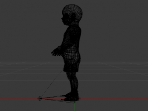 Baby Girl Modello 3D