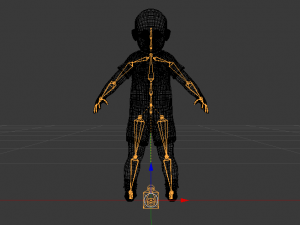 Baby Girl Modello 3D