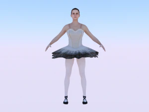 Bailarina 01 Modelo 3D