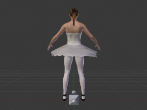 Ballerina 01 3D Модель