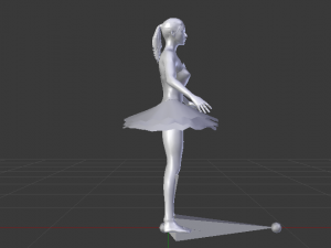 Ballerina 01 3D Модель