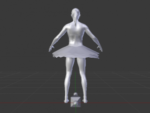 Ballerina 01 3D Модель