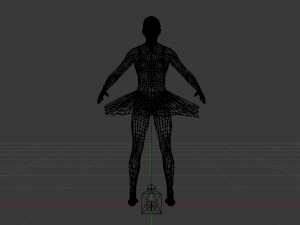 Ballerina 01 3D Модель
