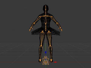 Ballerina 01 3D Модель