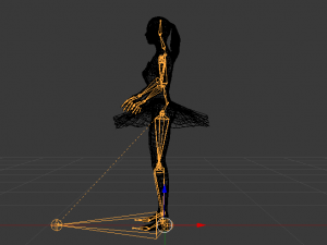 Ballerina 01 3D Модель