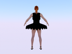 Ballerina 02 3D Model