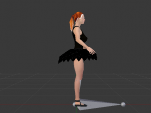 Ballerina 02 3D Model