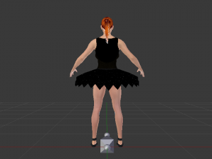 Ballerina 02 3D Model