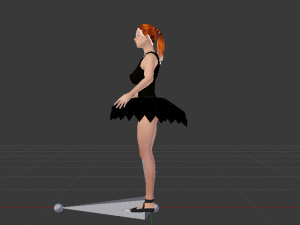 Ballerina 02 3D Model