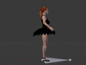 Ballerina 02 3D Model