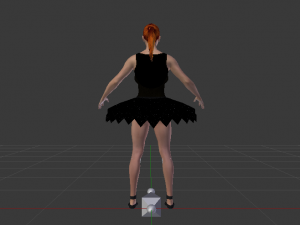 Ballerina 02 3D Model