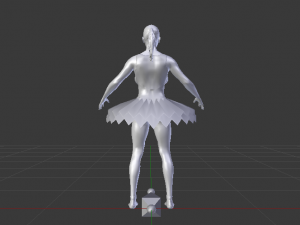 Ballerina 02 3D Model