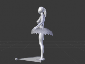 Ballerina 02 3D Model