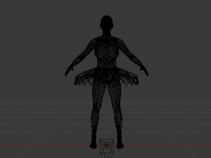 Ballerina 02 3D Model