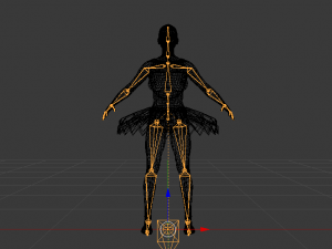 Ballerina 02 3D Model