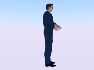 Businessman 02 3D Модель