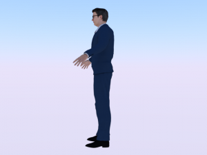 Businessman 02 3D Модель