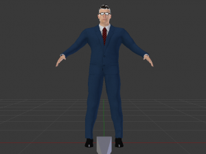 Businessman 02 3D Модель