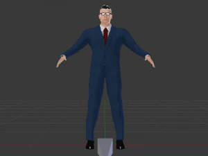 Businessman 02 3D Model