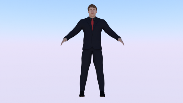 Businessman 05 Modelo 3D .c4d .max .obj .3ds .fbx .stl .blend 