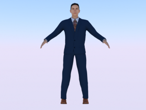Businessman 08 3Dモデル