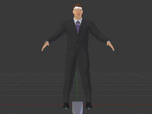 Businessman 09 3D Model