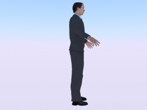 Businessman 010 3D Модель