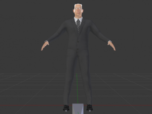Businessman 010 3D Модель
