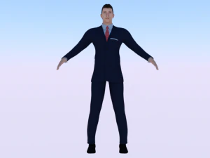 Businessman 011 3D Model