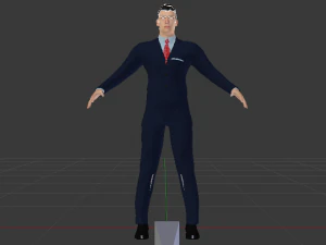 Businessman 011 3D Model