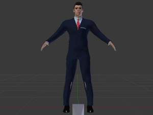Businessman 011 3D Model