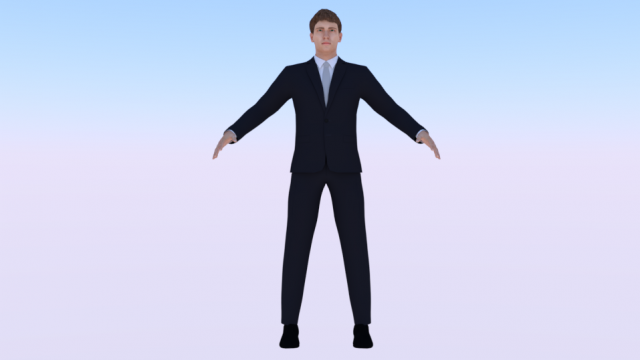 Businessman 012 Modelo 3D .c4d .max .obj .3ds .fbx .stl .blend 