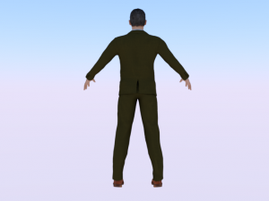 Businessman 014 3D Модель