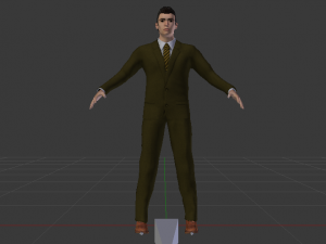 Businessman 014 3D Модель