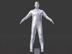 Businessman 014 3D Модель