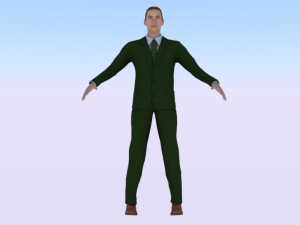 Businessman 015 3D 模型