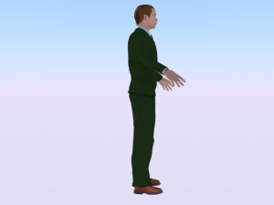 Businessman 015 Modello 3D