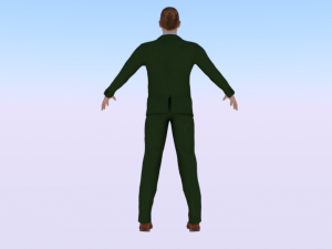 Businessman 015 Modello 3D