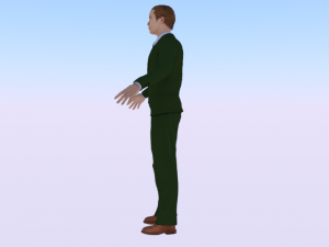 Businessman 015 Modello 3D