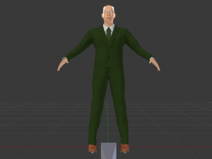 Businessman 015 Modello 3D