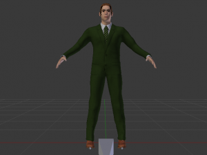 Businessman 015 Modello 3D