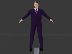 Businessman 016 3D Model